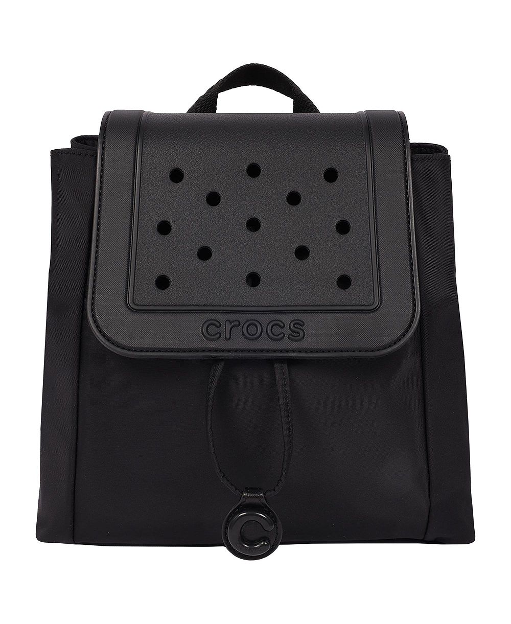 Crocs Mini Fashion Backpack with EVA Flap Jibbitz Compatible Small Backpack Purse