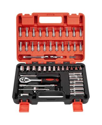 XDOVET Socket Ratchet Wrench Tool Set Metric Extension Bar