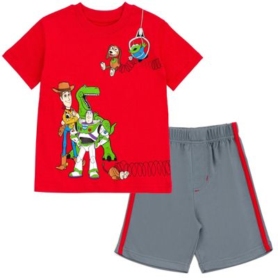 Детский спортивный комплект из футболки и шорт для мальчиков 2T-5T Toy Story