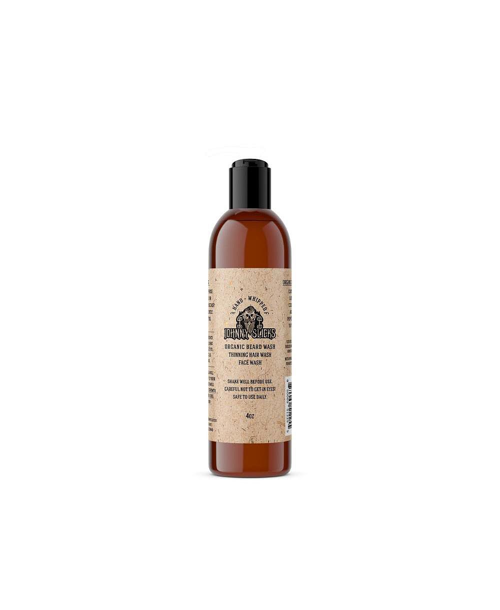 Очищающее средство для бороды Johnny Slicks Hand Whipped Beard Wash, 4oz