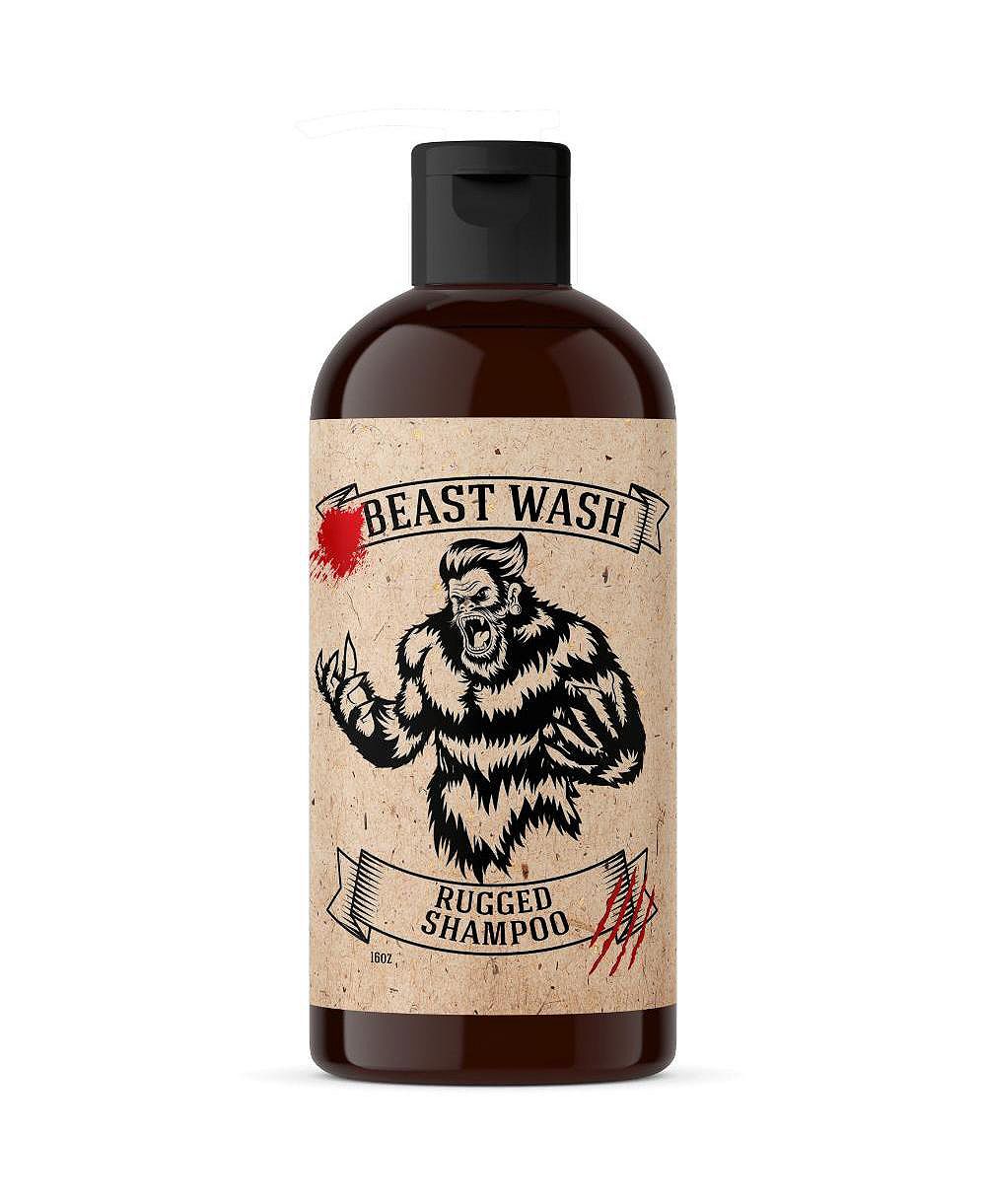Johnny Slicks Shampoo Supports Hair Hydration and Volume 16 oz  Rugged Scent