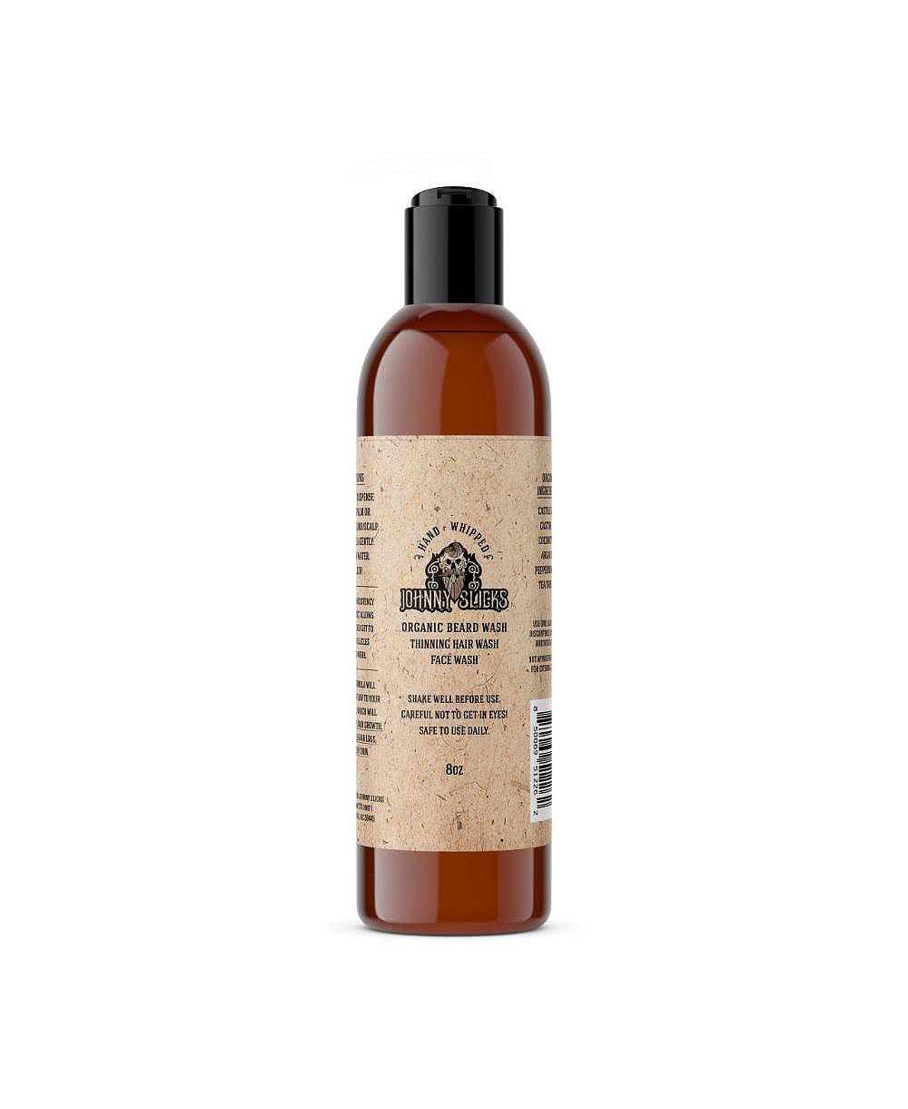 Средство для умывания бороды Johnny Slicks Hand Whipped Beard Wash, 8oz