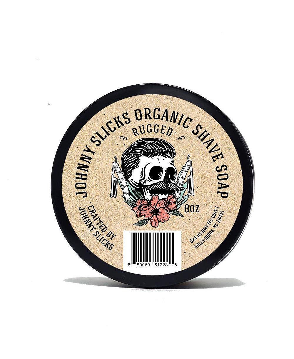 Мыло для бритья Johnny Slicks, 8 oz, аромат Rugged