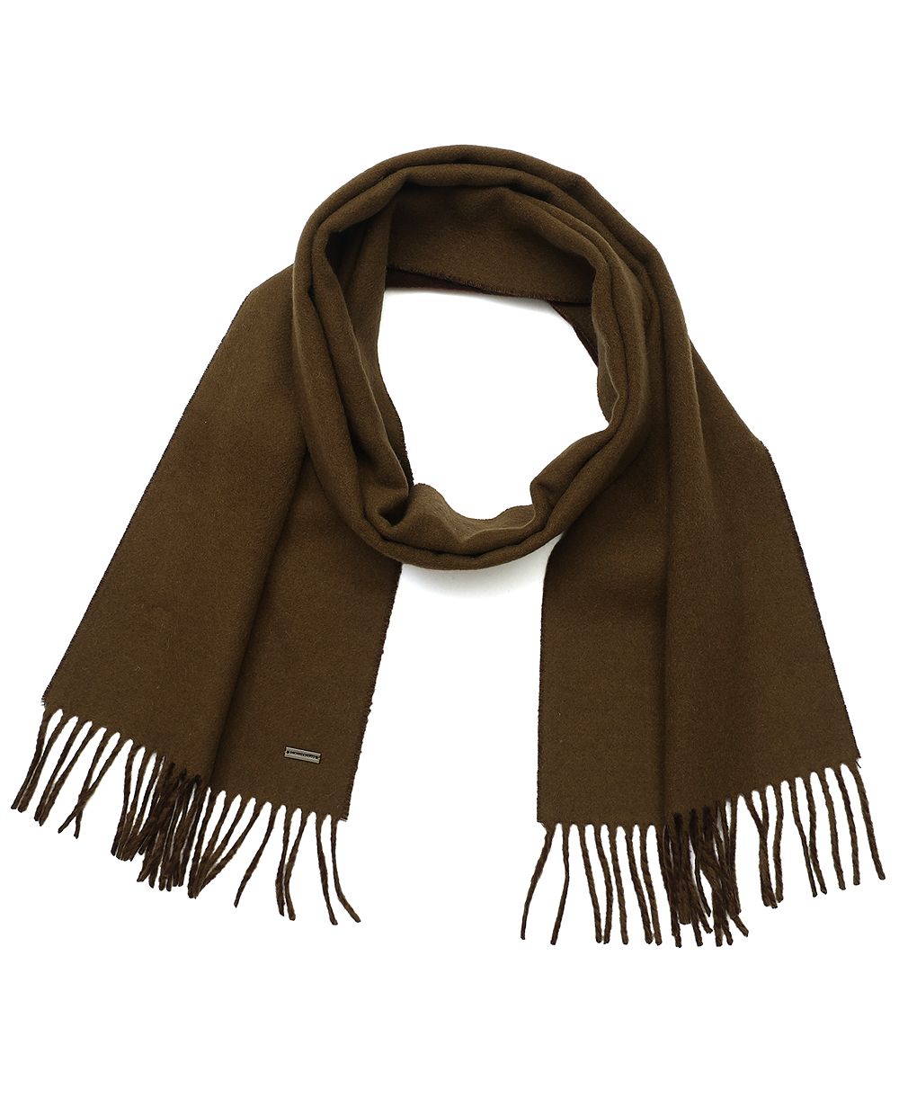 Michael Kors Men's Bicolor Fringe Wool-Blend Wrap Scarf, 12" W x 72" L