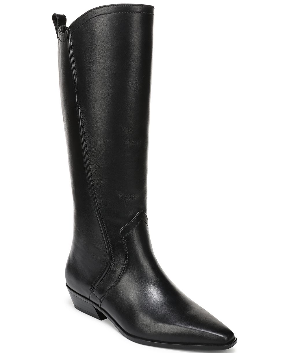 27 EDIT Naturalizer Women's Brooke Narrow Calf Western Zipper Tall Boots