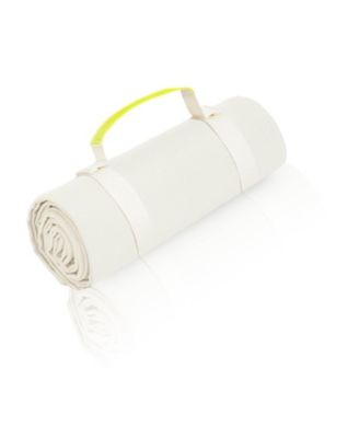 Creamy white neon yellow