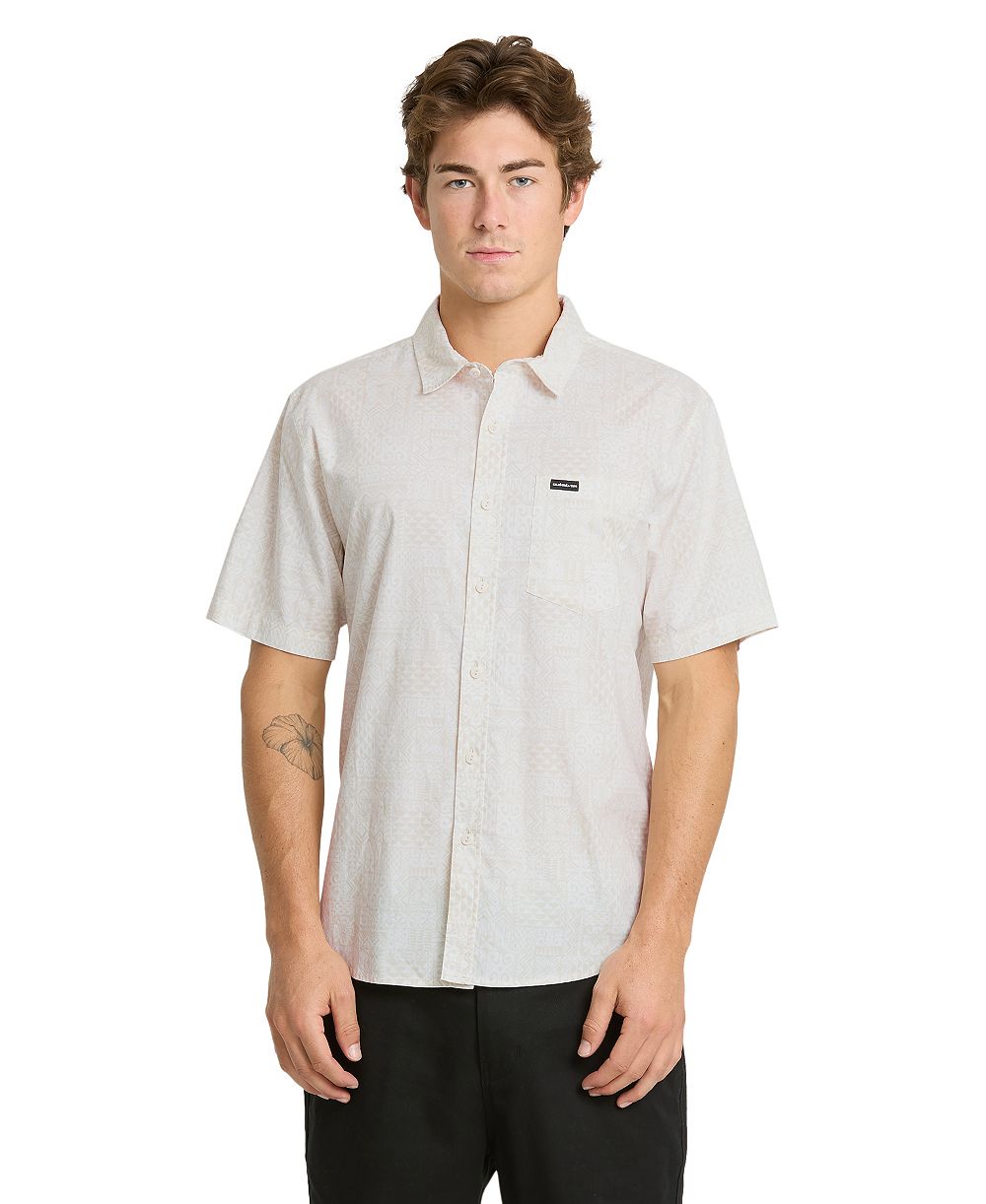 Мужская рубашка Quiksilver Men's Koa Classic Printed Poplin