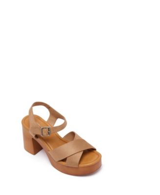Toffee faux suede