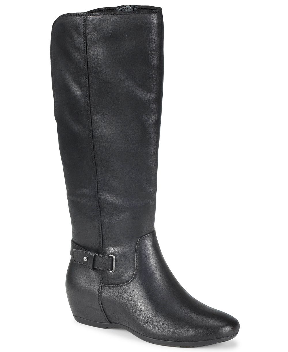 Baretraps Women's Paullina Zipper Tall Round Toe Boots