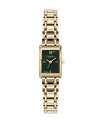 Olivia Burton Women's Mini Grove Gold-Tone Stainless Steel Bracelet Watch 16mm