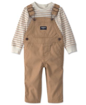 Детский комплект Osh Kosh: топ с длинным рукавом и комбинезон