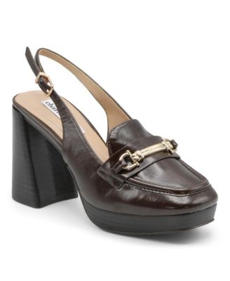 Женские туфли Charles David Womens Nicko High Block Heel Slingback Dress Loafer