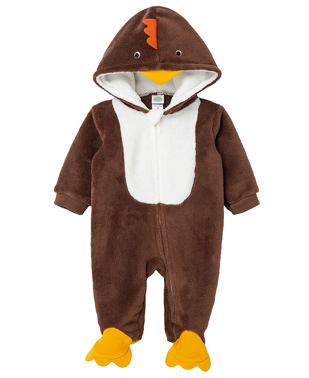 Детский комбинезон Little Me Baby Boys' and Girls' Turkey Fleece Footie Coverall