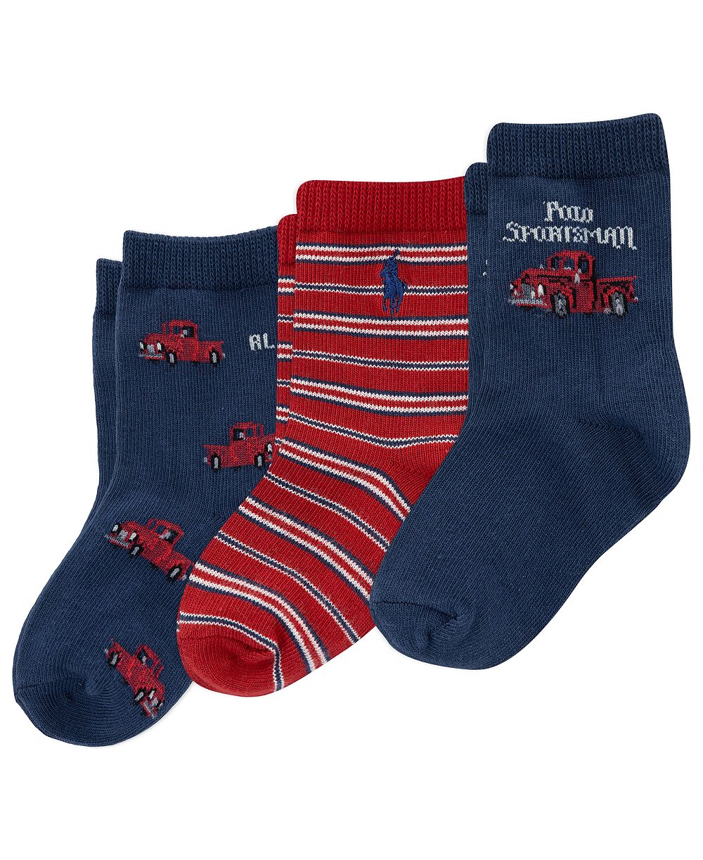 Polo Ralph Lauren Детские носки Vintage Truck 3-pack