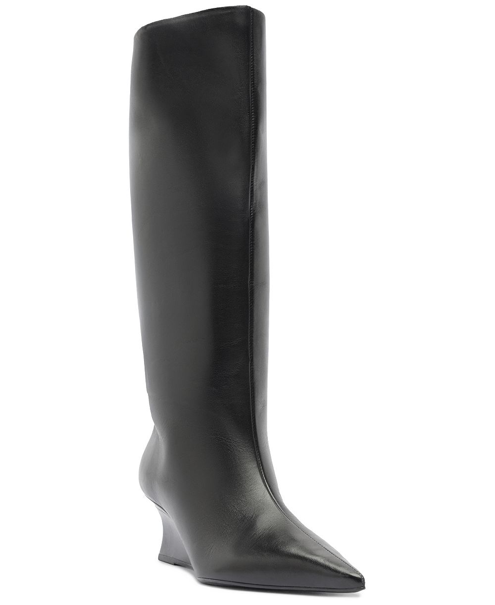 Arezzo Women's Courtney Wedge Tall Boots