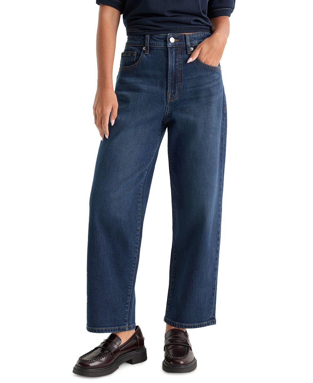 Good American Women's Vintage Barrel Ankle Jeans