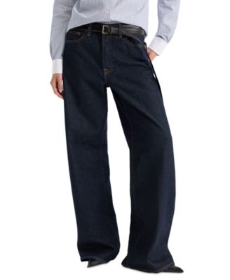 Женские винтажные джинсы Good American Low Slung Straight Baggy