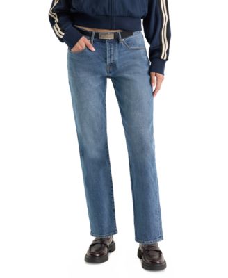 Good American Women's Vintage Mid-Rise Straight Jeans