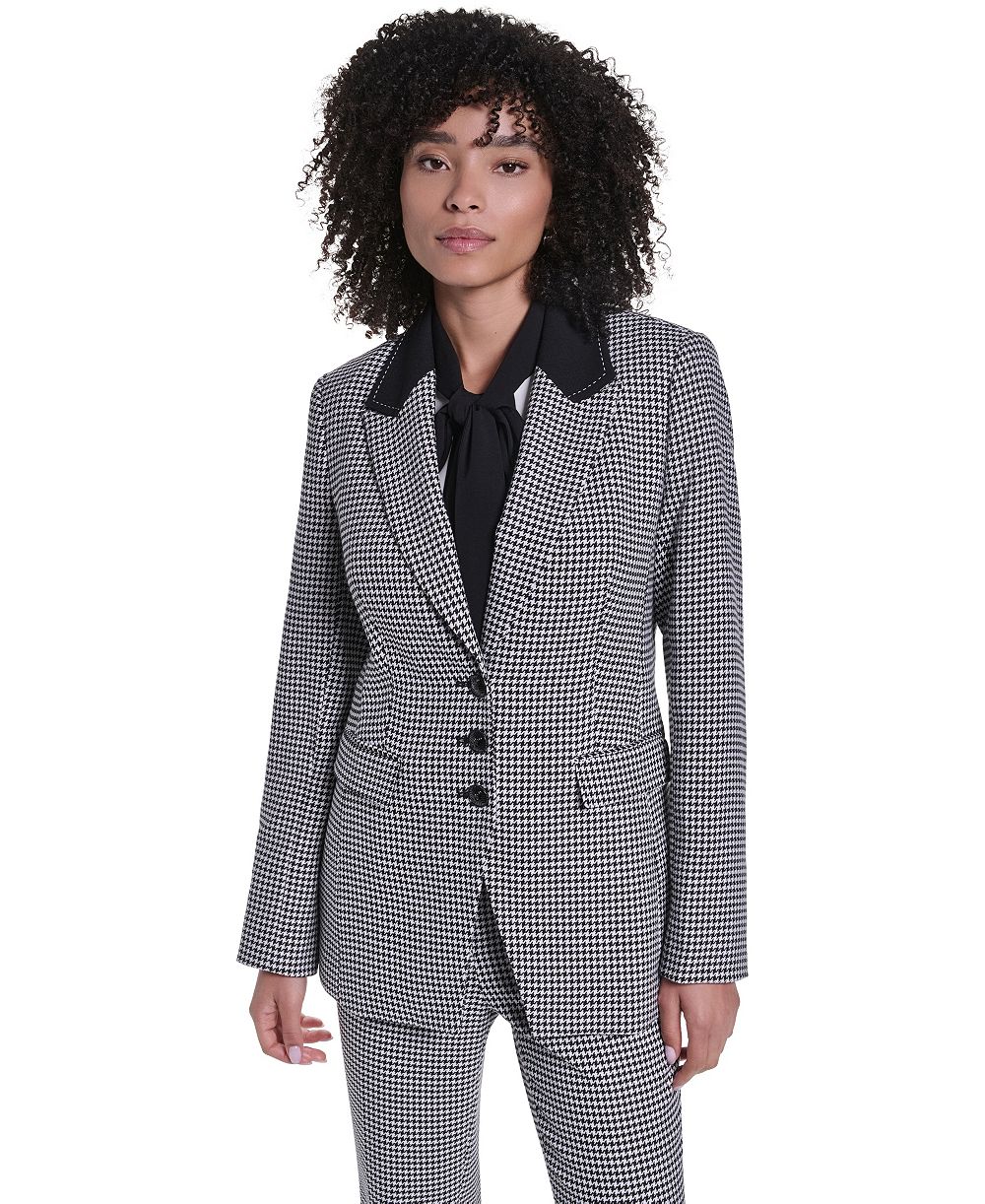 KARL LAGERFELD PARIS Women's Three-Button Blazer