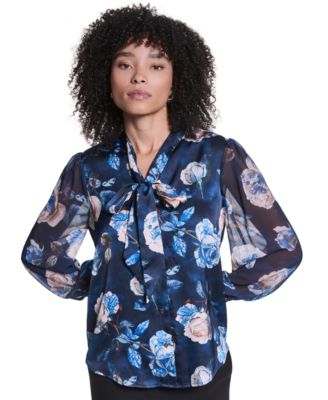 Женская блузка KARL LAGERFELD PARIS Long-Sleeve