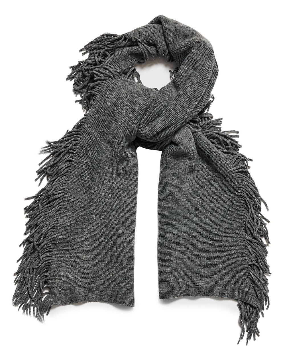 Steve Madden Fringe Woven Scarf