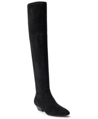 Lauren Ralph Lauren Women's Weslee Stretch Zipper Tall Boots