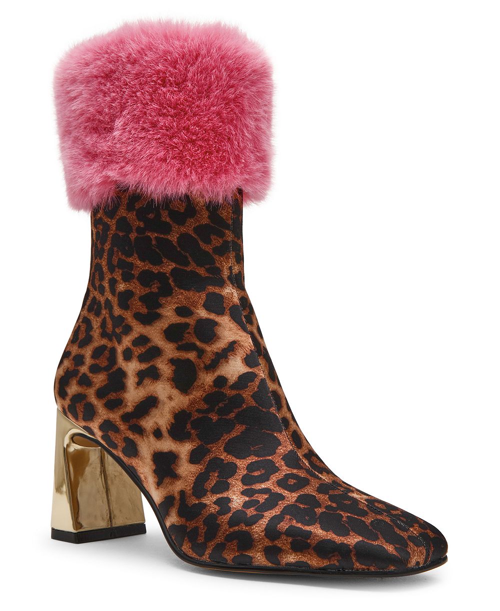 Женские ботильоны Betsey Johnson x Paris Hilton Vita Pom Pom Square Toe