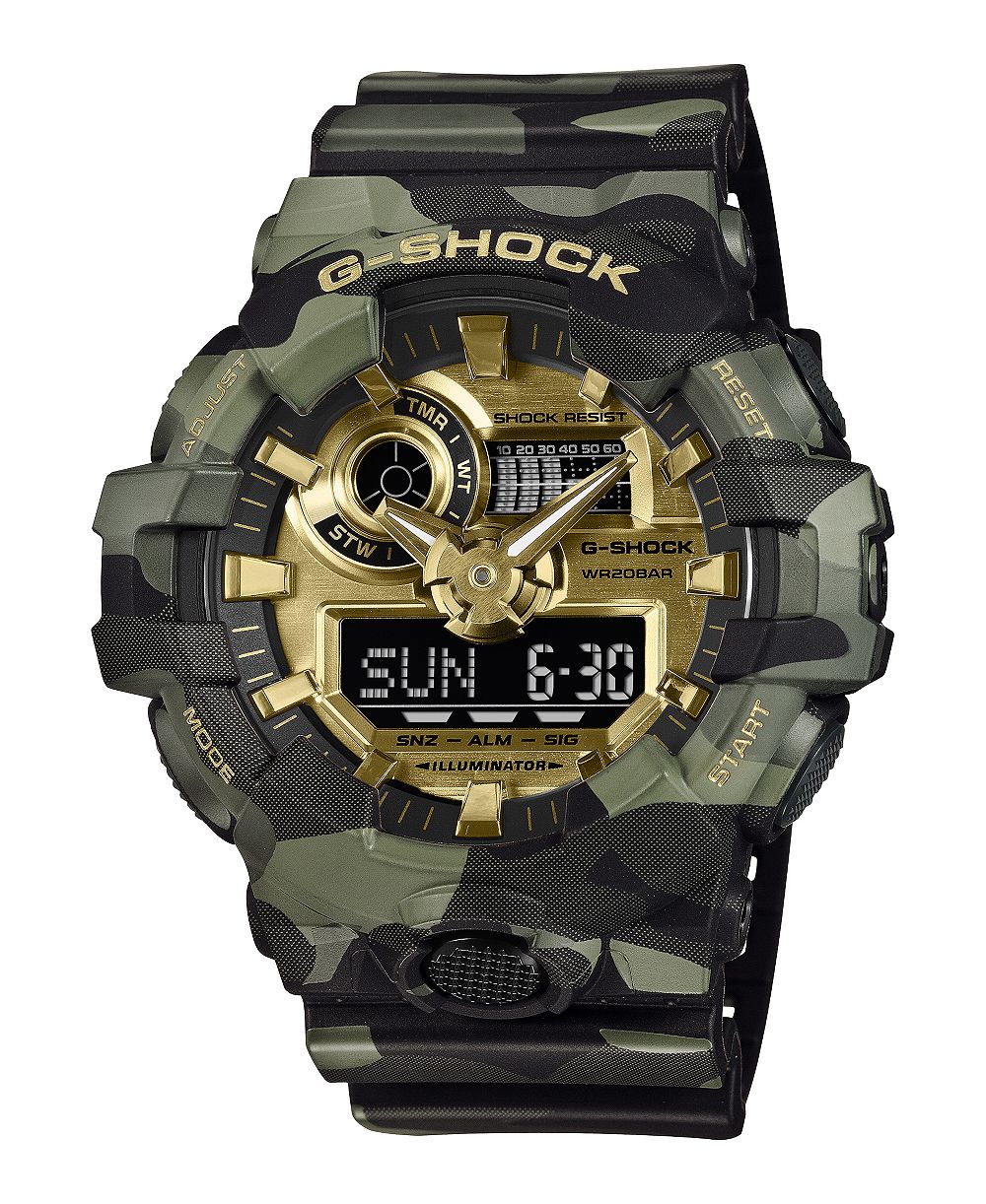 G-Shock Men's Black Camo Resin Watch 53.4mm