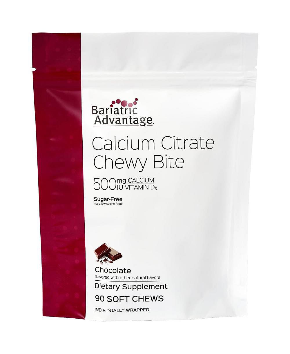 Bariatric Advantage Кальций Citrate Chewy Bites витаминная добавка 90 шт
