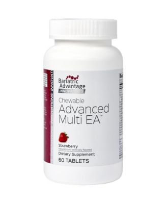 Bariatric Advantage Chewable Advanced Multi EA High Potency Daily Multivitamin with Iron for Bariatric Surgery Patients 60 Count