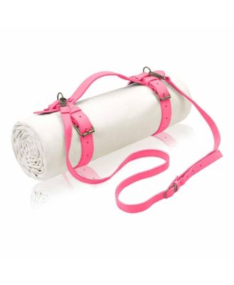 Pink shoulder strap