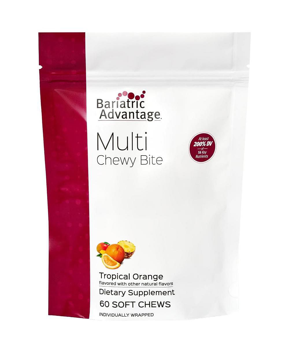 Мультивитамины Bariatric Advantage Multi Chewy Bite Soft Chew для пациентов после бариатрической операции 60 Count