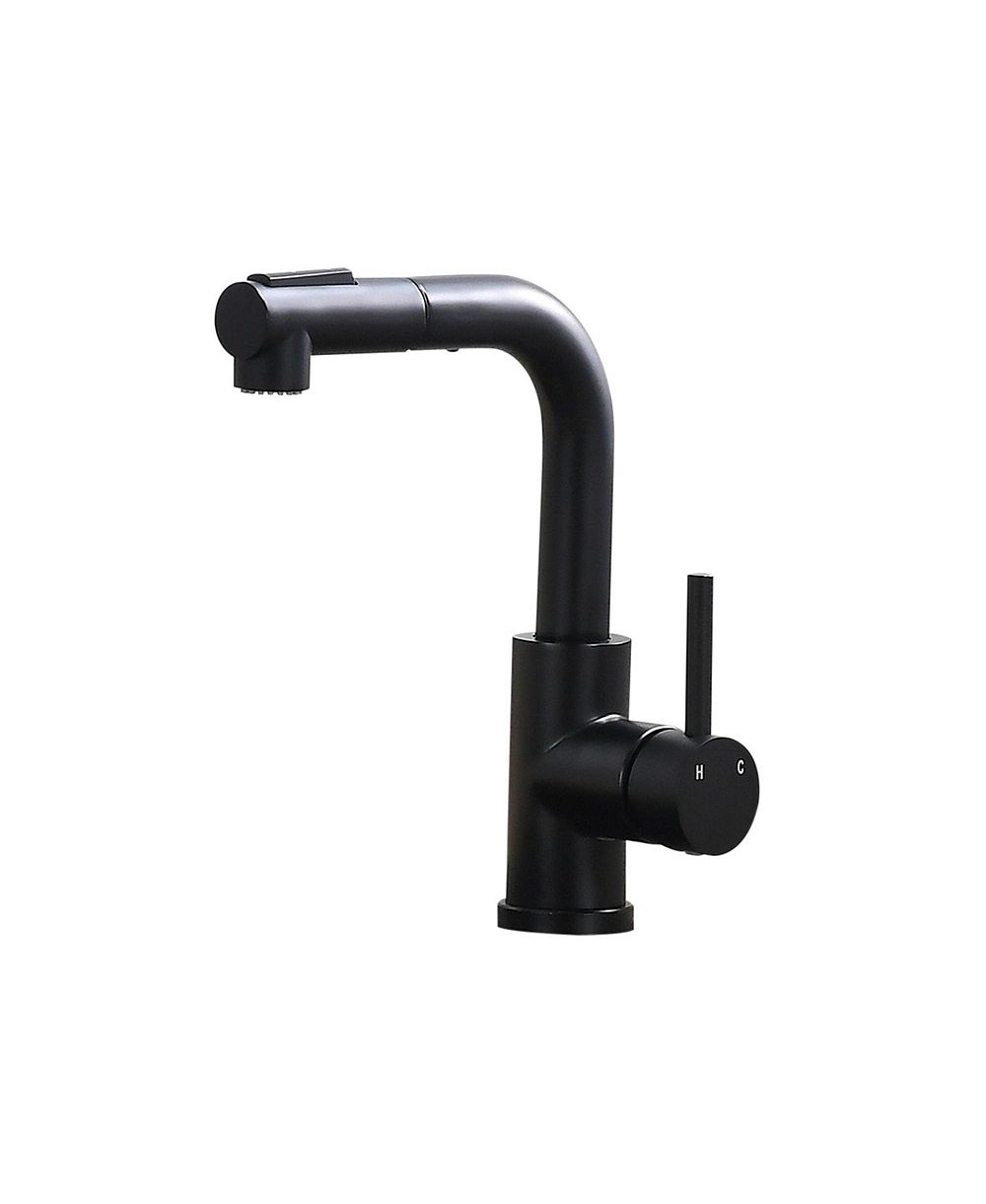 PHYING   Kitchen Faucet With Pull Out Sprayer Multifunctional Mini Bar Prep Sink Faucet Portable Rotatable Water Tap For Kitchen