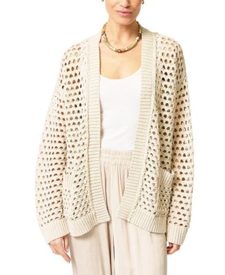 Central Park West Women's Iris Braided Trim Duster
