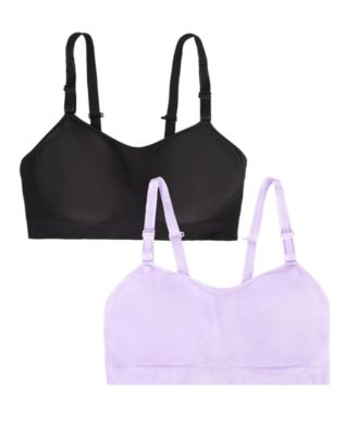 Женский комплект бюстгальтеров Fruit of the Loom 2-Pack Stretch Wireless With Built in Pads
