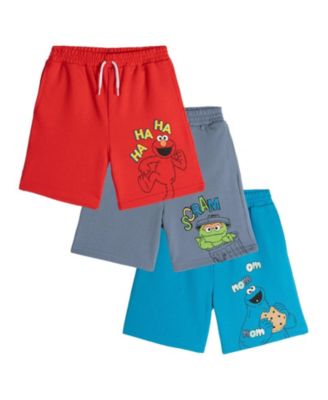 Детские спортивные шорты Sesame Street из футера Multipack
