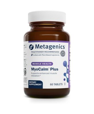 Metagenics MyoCalm Plus Muscle Relaxation and Stress Support with Passionflower, Valerian, Lemon Balm, Magnesium and Calcium 60 Tablets