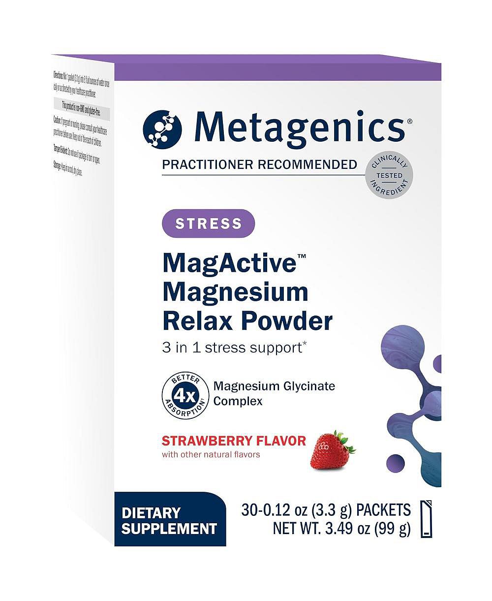 Metagenics MagActive Magnesium Relax Powder, 30 packets