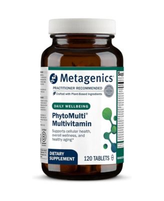 Metagenics PhytoMulti Multivitamin Without Iron for Men and Women with 20 Plus Vitamins, Minerals and Phytonutrient 120 Tablets