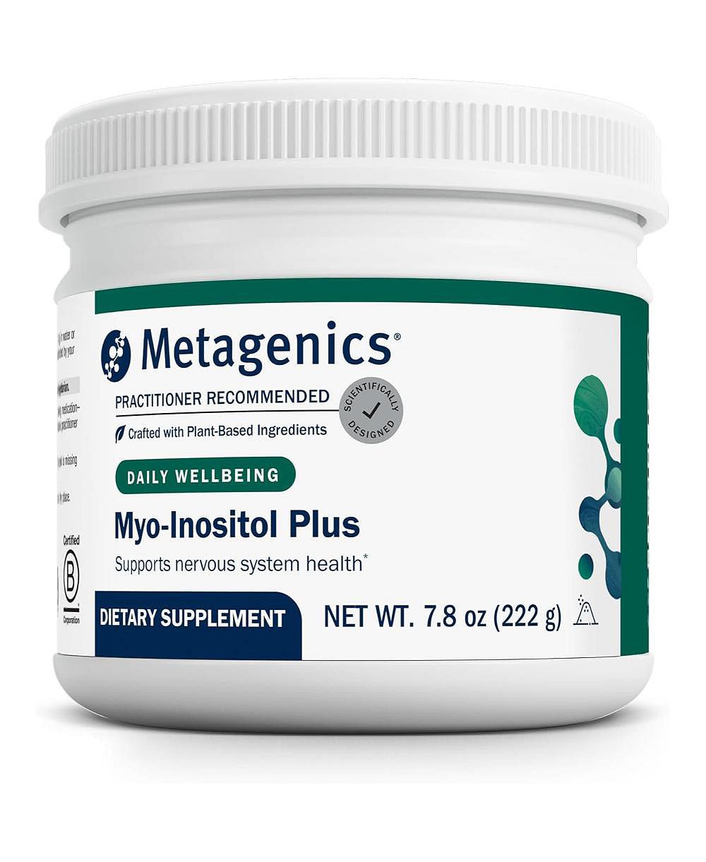 Metagenics Myo-Inositol Plus - магний и Myo-Inositol для нервной системы, сна и настроения - Non-GMO, Gluten-Free - 30 порций