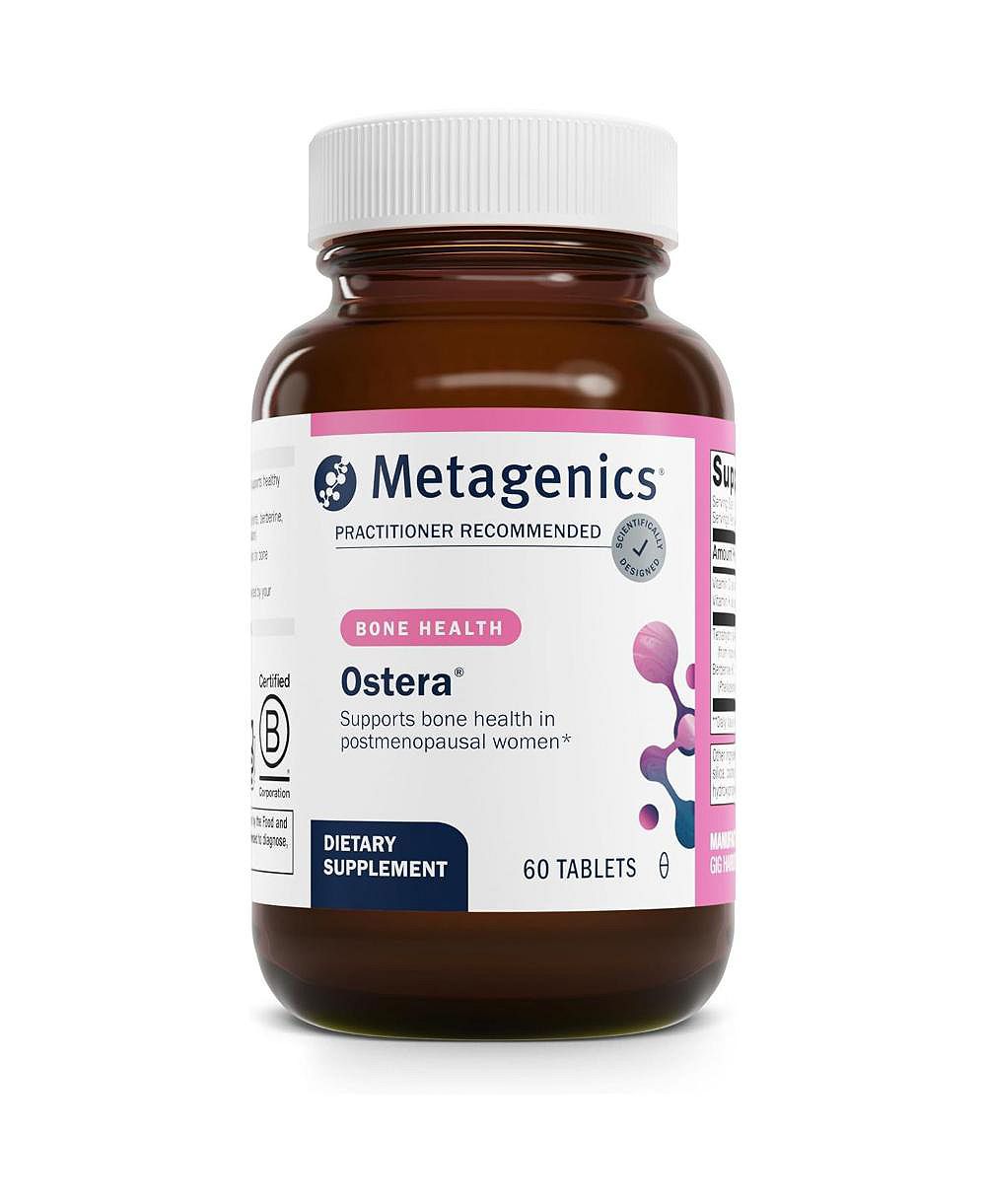 Metagenics Добавка Ostera Bone Support для женщин в период менопаузы с витаминами D и K, 60 таблеток