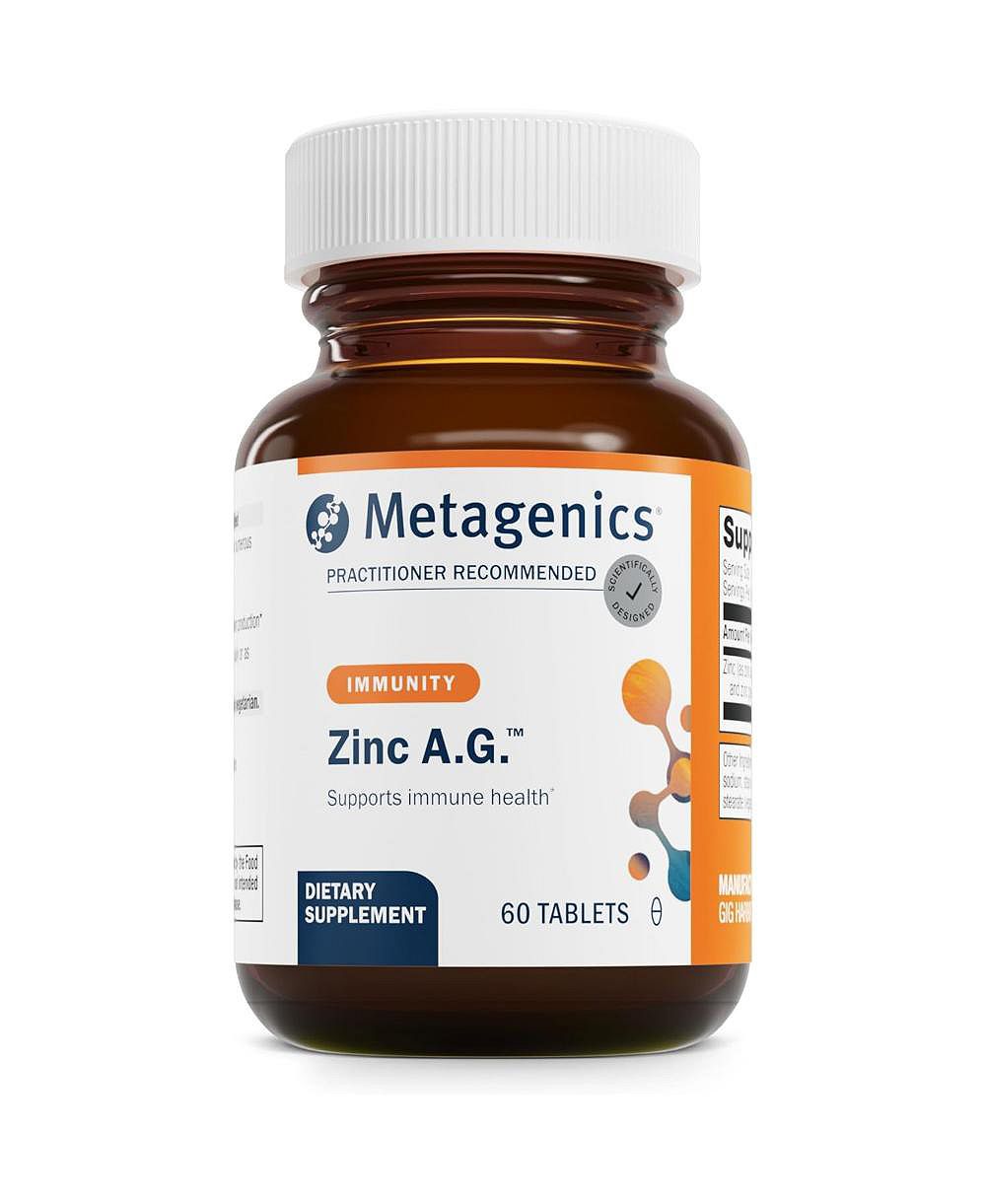 Цинк Metagenics Zinc A.G. с аргинином и глицином, 60 таблеток