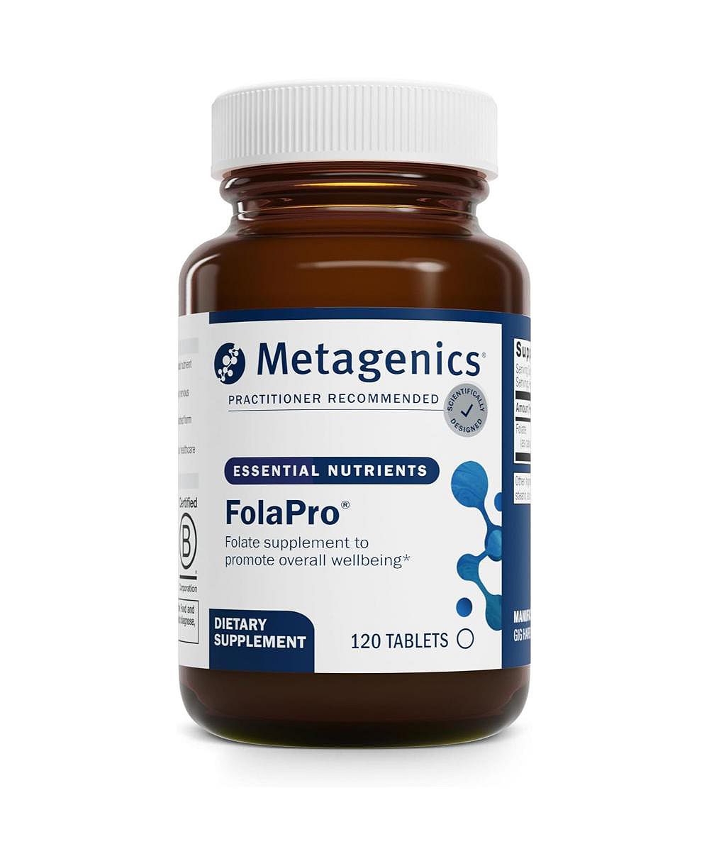 Добавка Metagenics FolaPro L-5-MTHF Folate 1,330 mcg DFE 120 таблеток
