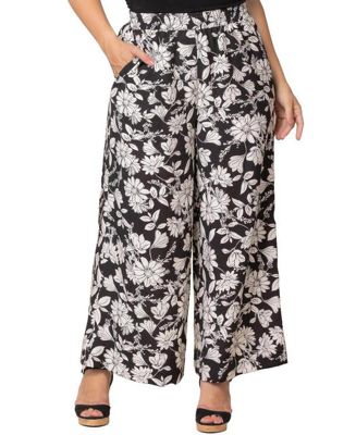 Black & white florals