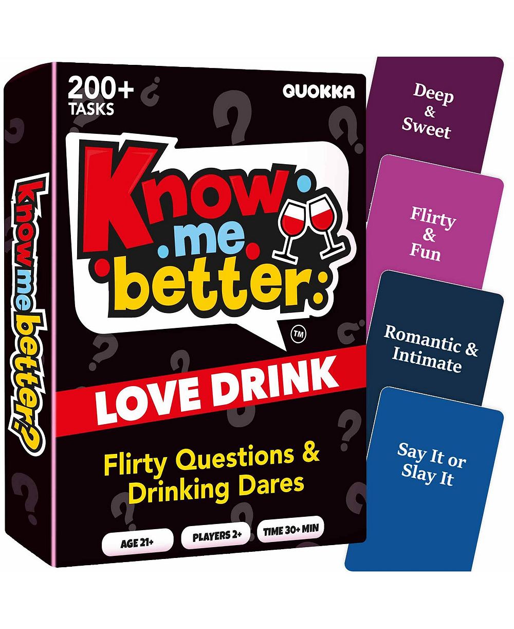 QUOKKA Couples Card Game Collection - Date Night Conversation Starters, Dares and Playful Challenges for Two