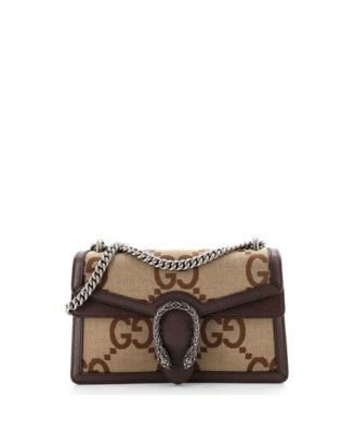 Pre-Owned Gucci Small Dionysus Bag Jumbo GG Canvas