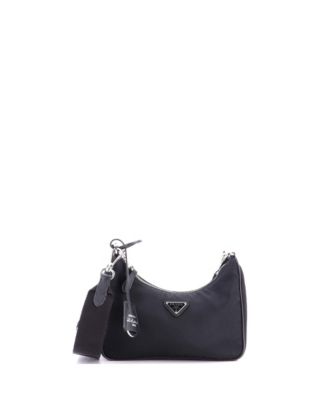 Pre-Owned Prada Small Re-Edition 2005 Shoulder Bag Tessuto