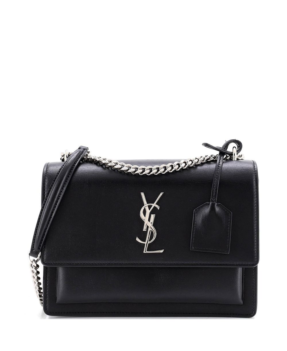 Saint Laurent сумка через плечо Sunset, кожа, б/у, Medium