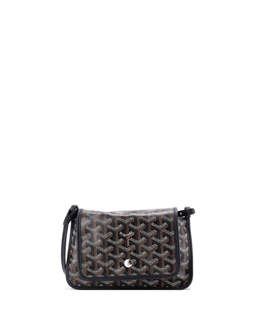 Pre-Owned Goyard Plumet Clutch Wallet Coated Canvas