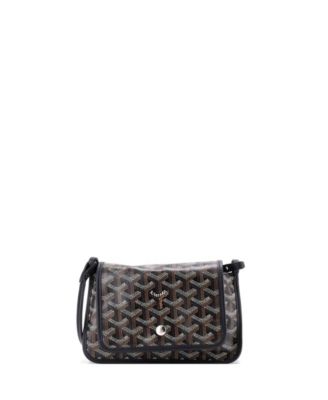 Pre-Owned Goyard Plumet Clutch Wallet Coated Canvas